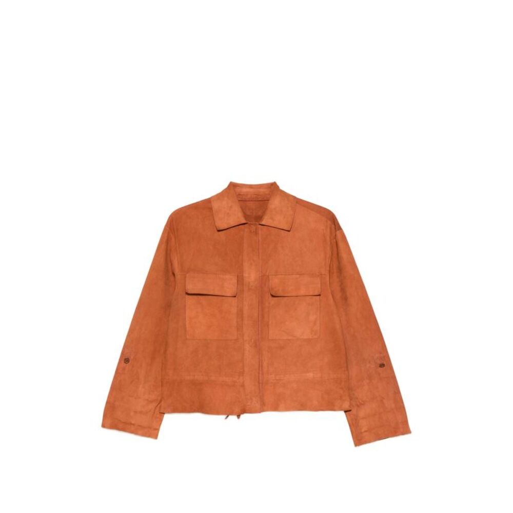 Santoro Orange Jackets - Military Jackets Women